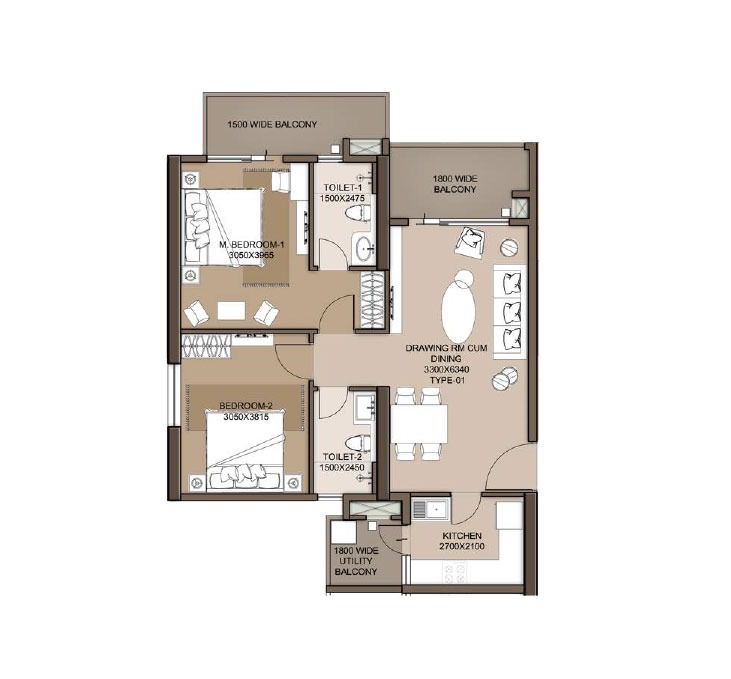 2 BHK
