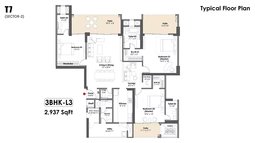 3 BHK