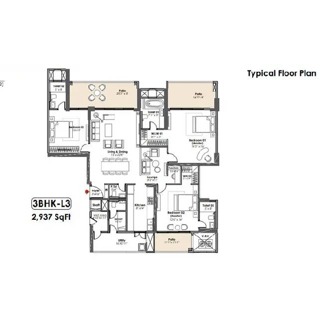 3 BHK