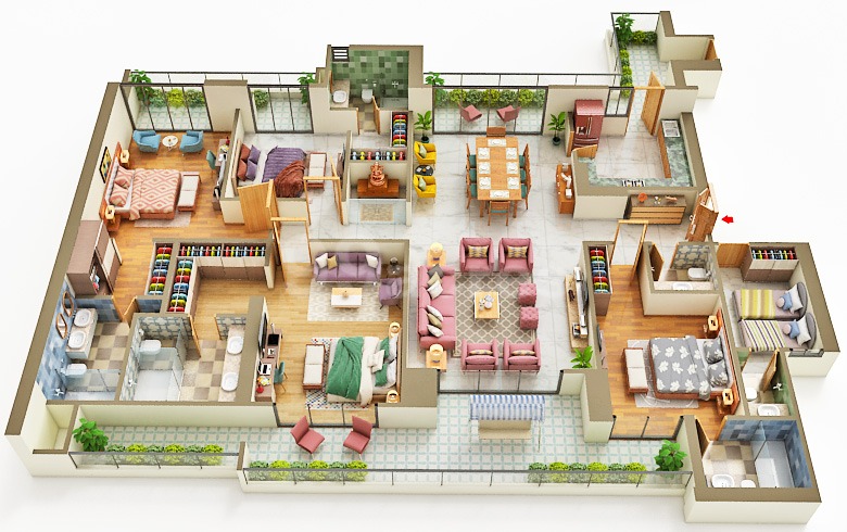 4 BHK