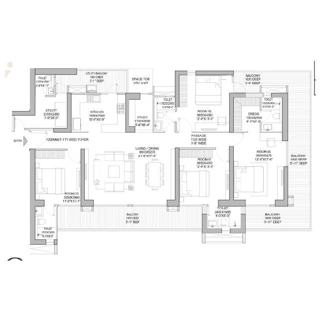 4 BHK