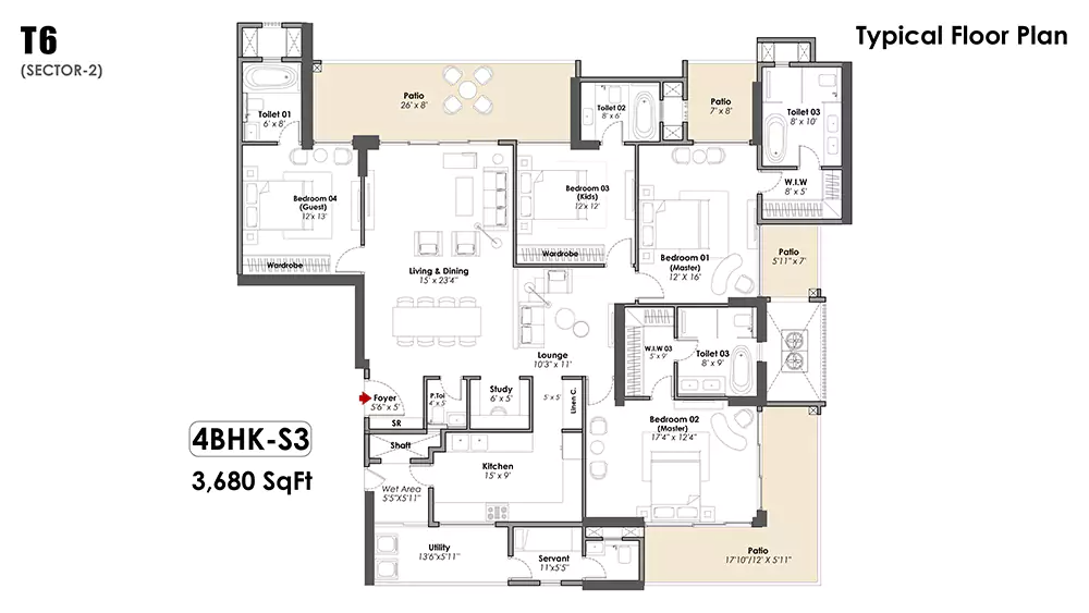 4 BHK