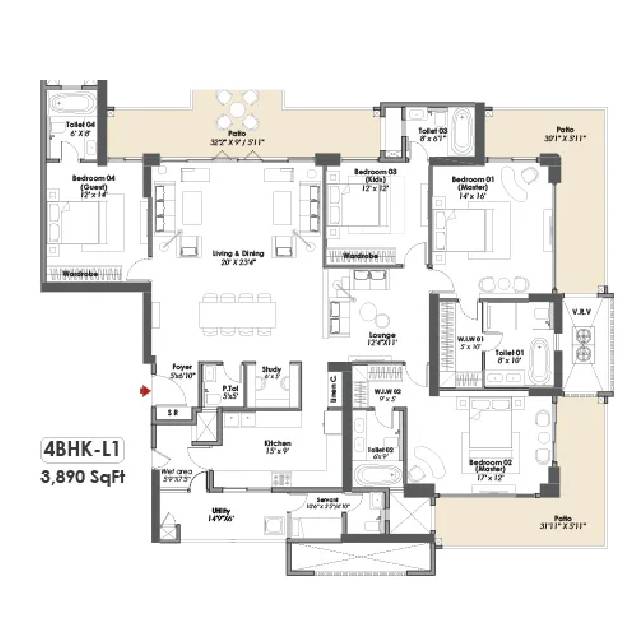 4 BHK